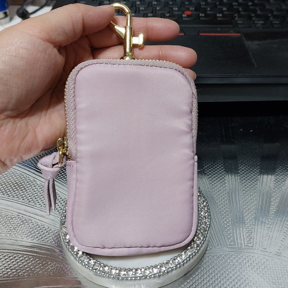 Waterproof Handbag Keychain Mini Clip On Bag Accessory Pouch